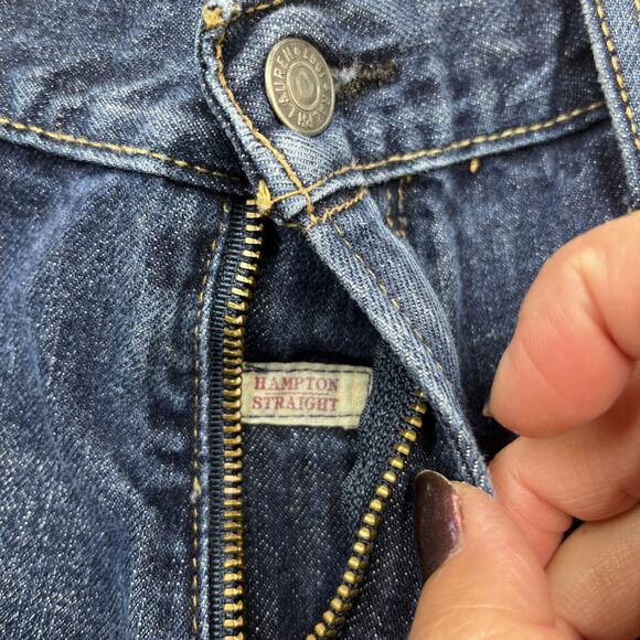 Polo Ralph Lauren Jeans Men Size 36x30 Authentic Dungarees Hampton Straight Blue - Picture 3 of 16